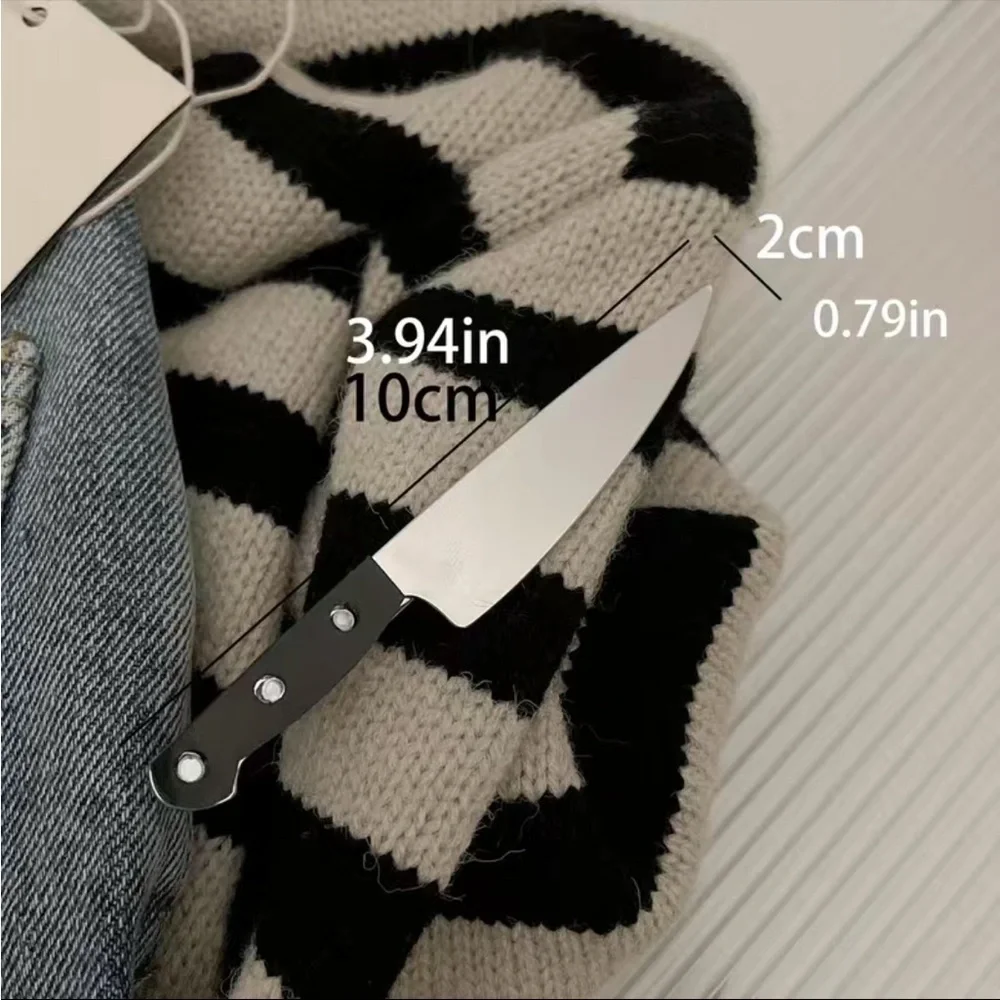 NWT 2 piece KNIFE CLIPS HALLOWEEN HAIR ACCESSORY​​​​​​​​